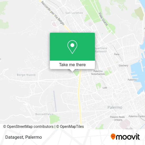 Datagest map