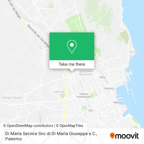 Di Maria Service Snc di Di Maria Giuseppe e C. map