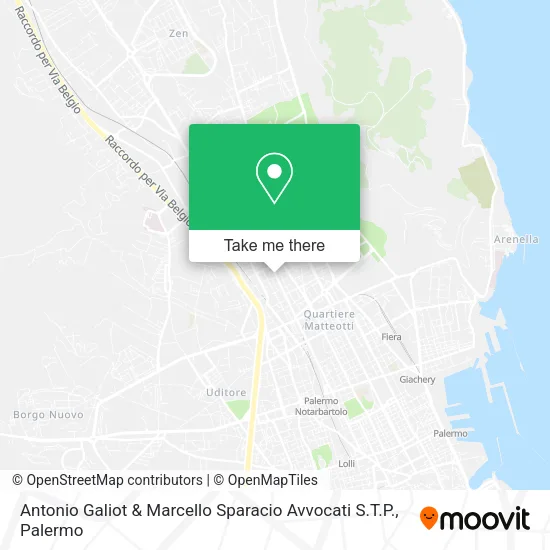 Antonio Galiot & Marcello Sparacio Avvocati S.T.P. map