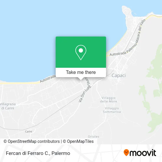 Fercan di Ferraro C. map
