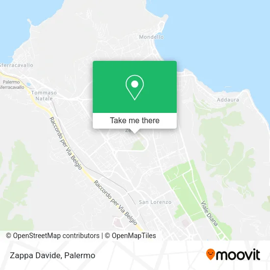 Zappa Davide map