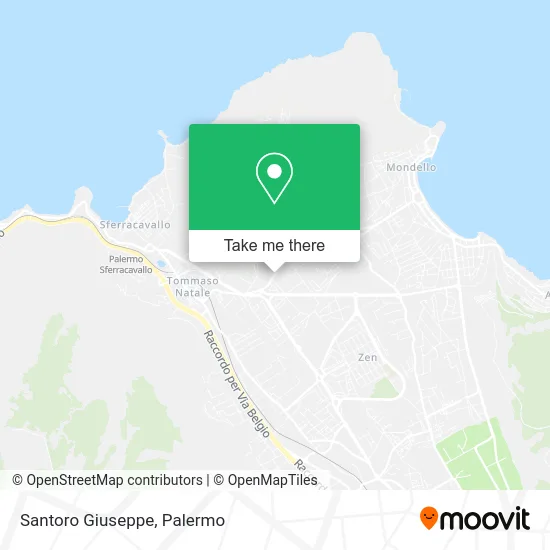 Santoro Giuseppe map