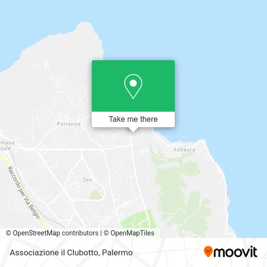 Associazione il Clubotto map