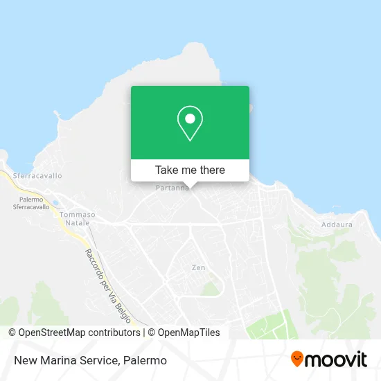New Marina Service map