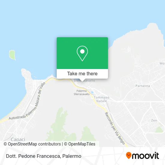 Dott. Pedone Francesca map