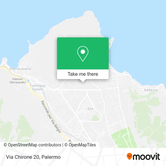 Chirone Street 20 map