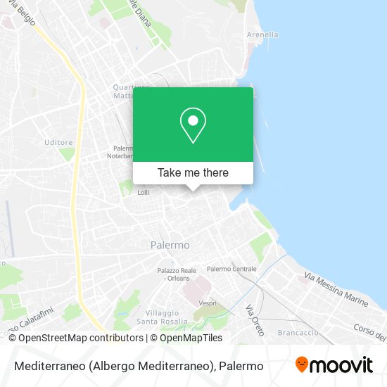 Mediterraneo (Albergo Mediterraneo) map
