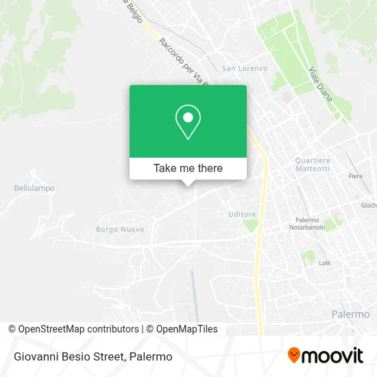 Giovanni Besio Street map