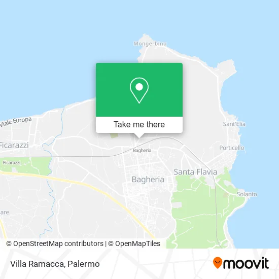 Villa Ramacca map