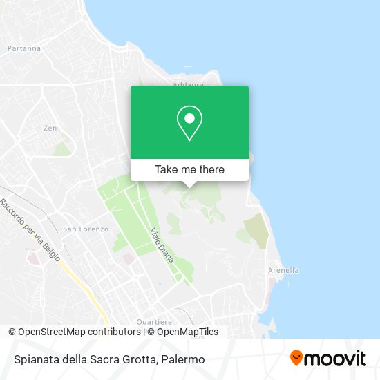 Spianata della Sacra Grotta map