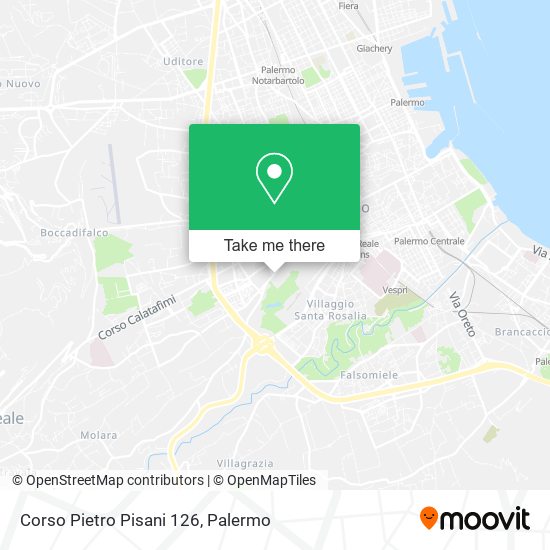 Corso Pietro Pisani 126 map