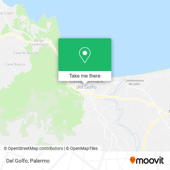 Del Golfo map