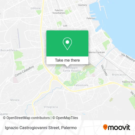Ignazio Castrogiovanni Street map
