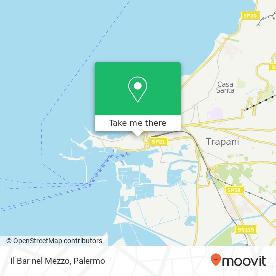 Il Bar nel Mezzo map