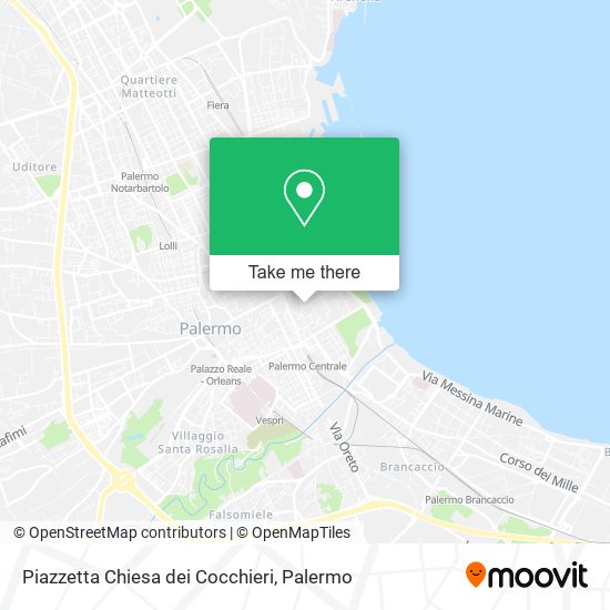 Piazzetta Chiesa dei Cocchieri map