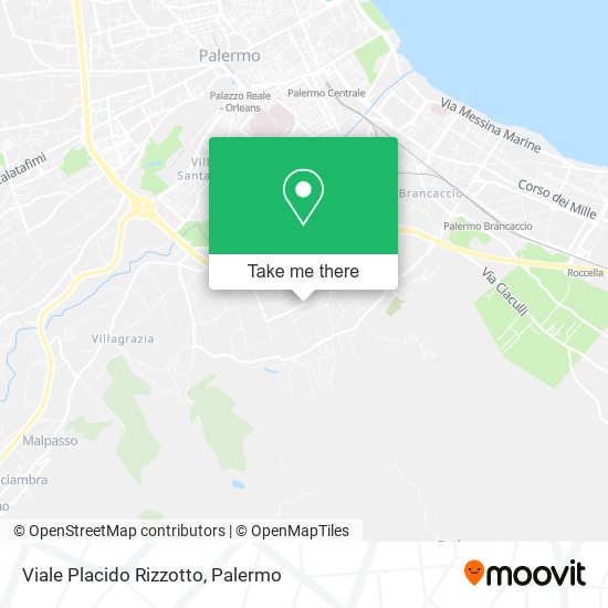 Viale Placido Rizzotto map