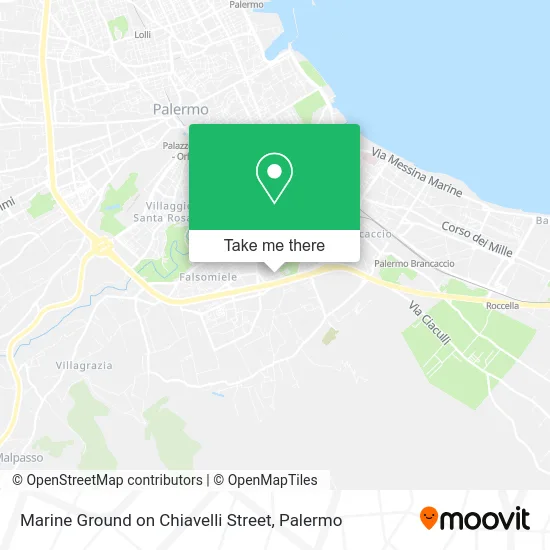 Marine Ground on Chiavelli Street map