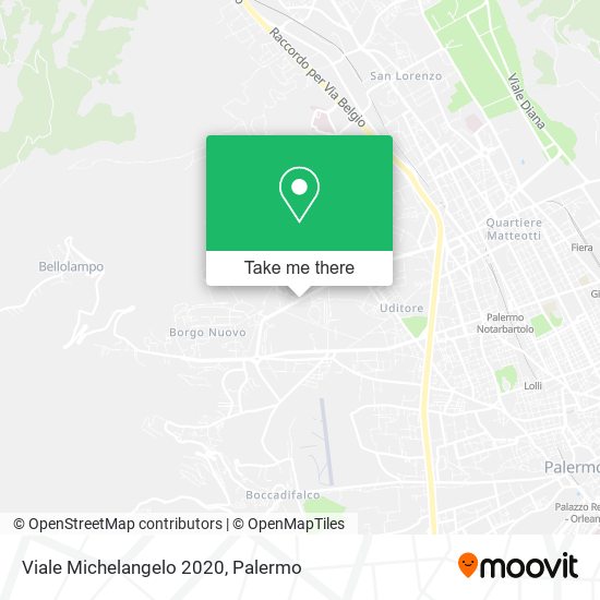 Viale Michelangelo 2020 map