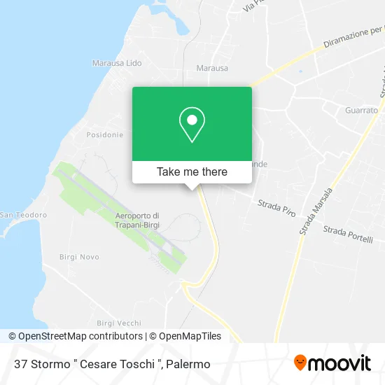 37 Stormo " Cesare Toschi " map