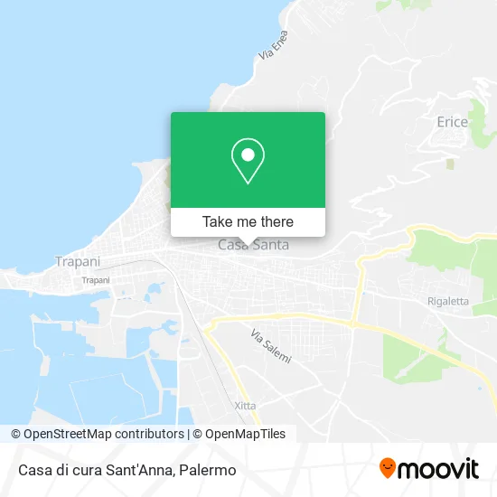 Casa di cura Sant'Anna map