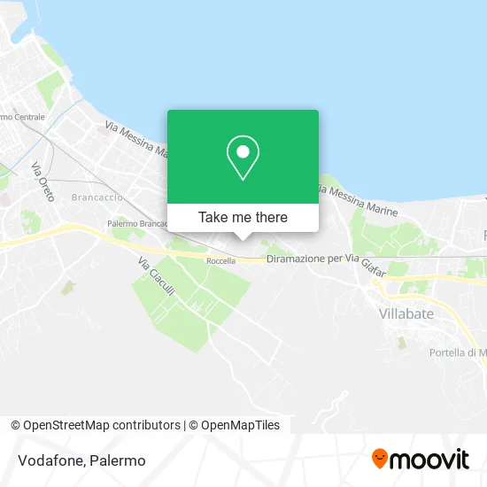 Vodafone map