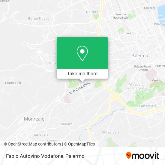 Fabio Autovino Vodafone map