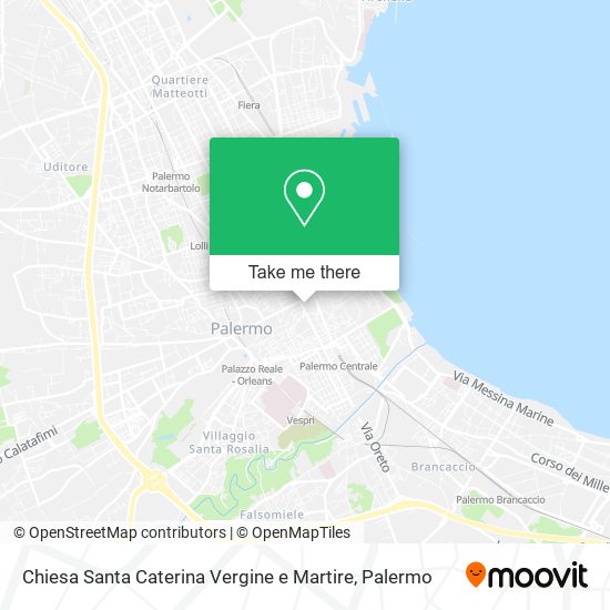 Chiesa Santa Caterina Vergine e Martire map