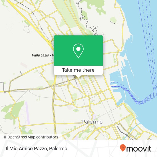 Il Mio Amico Pazzo map