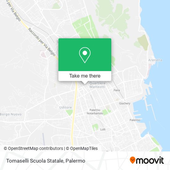 Tomaselli Scuola Statale map