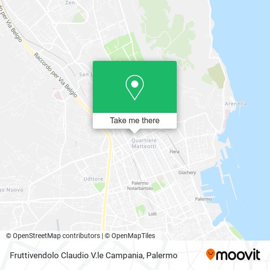 Fruttivendolo Claudio V.le Campania map