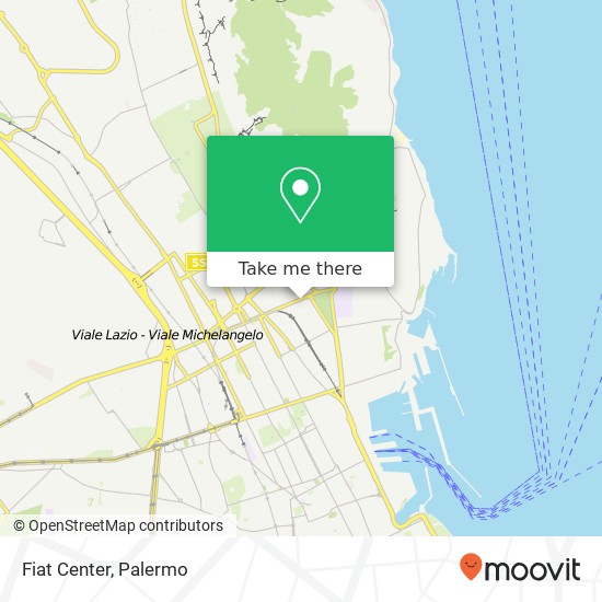 Fiat Center map
