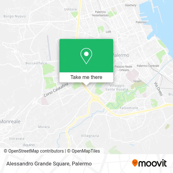 Alessandro Grande Square map