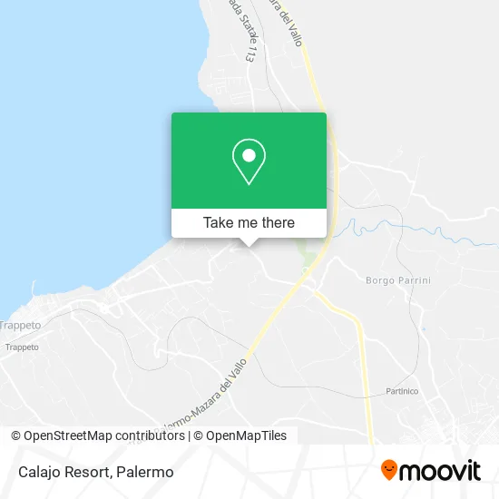 Calajo Resort map