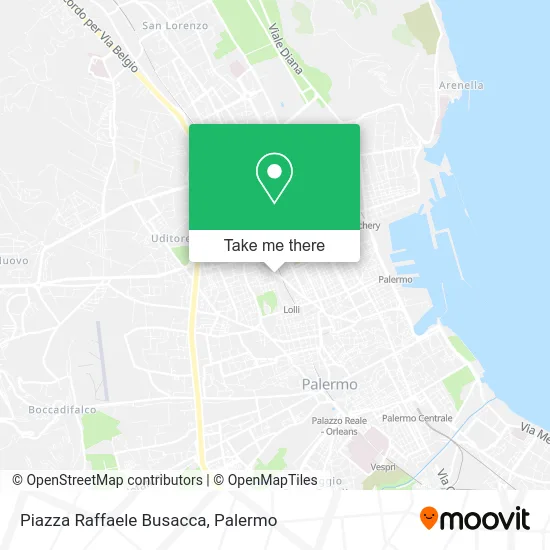 Raffaele Busacca Square map