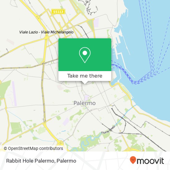 Rabbit Hole Palermo map
