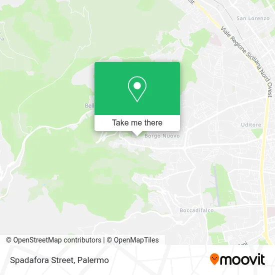 Spadafora Street map