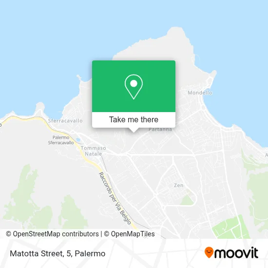 Matotta Street, 5 map