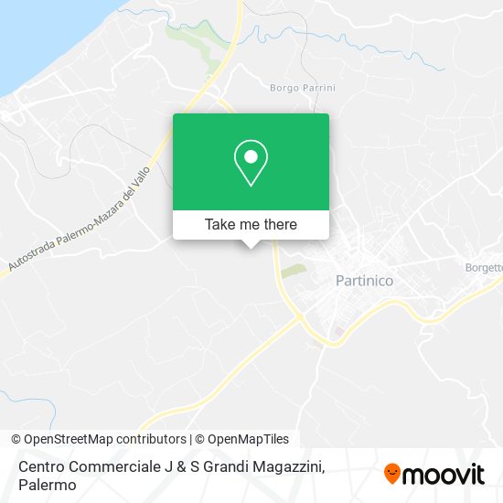 Centro Commerciale J & S Grandi Magazzini map