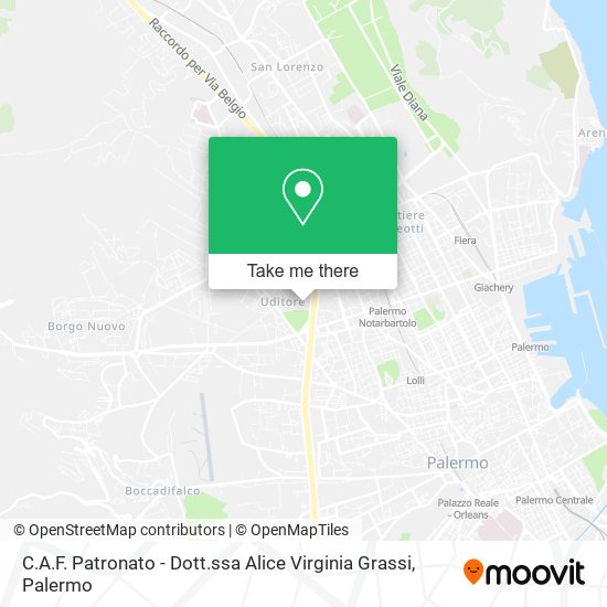 C.A.F. Patronato - Dott.ssa Alice Virginia Grassi map