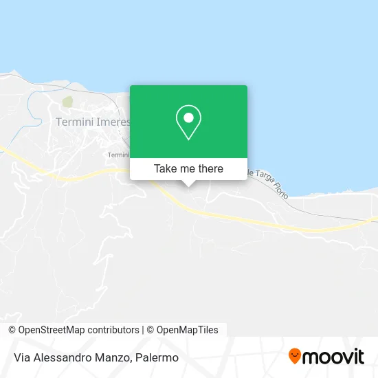 Via Alessandro Manzo map