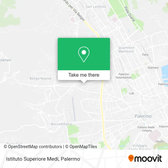 Medi Higher Institute map