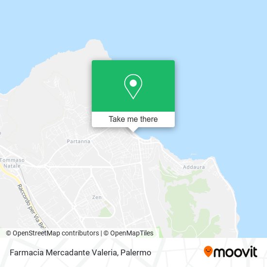 Farmacia Mercadante Valeria map