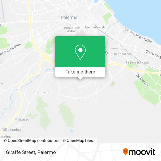 Giraffe Street map