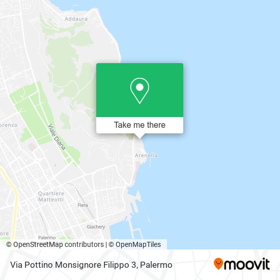Via Pottino Monsignore Filippo 3 map