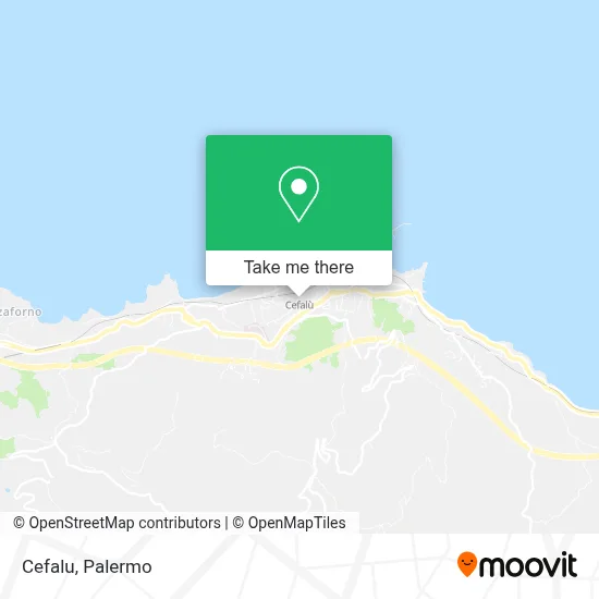 Cefalu map