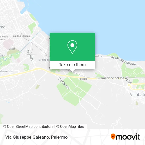 Giuseppe Galeano Street map