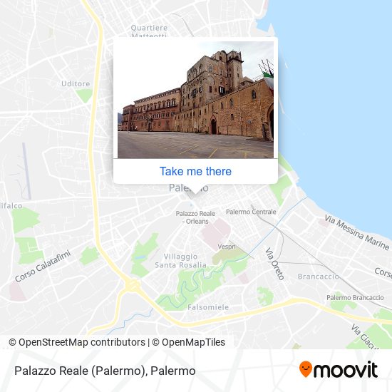 Palazzo Reale (Palermo) map