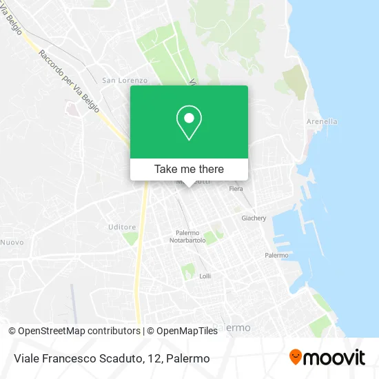 Viale Francesco Scaduto, 12 map