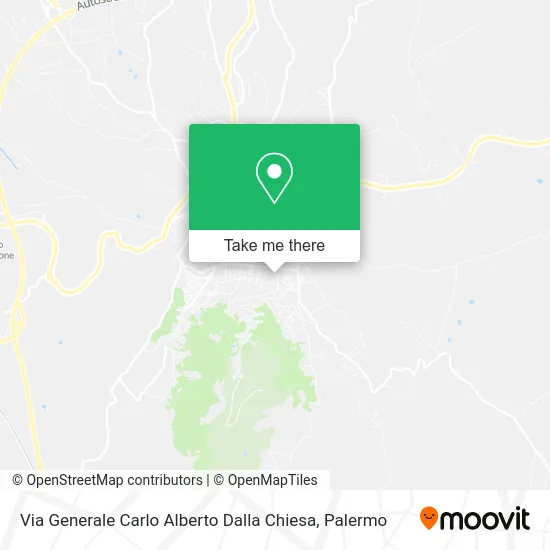 Generale Carlo Alberto Dalla Chiesa Street map