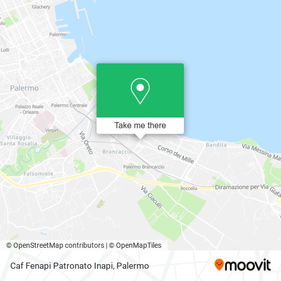 Caf Fenapi Patronato Inapi map